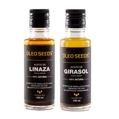 GENERICO - KIT ACEITE DE LINAZA + GIRASOL OLEO SEEDS