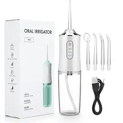 GENERICO - Irrigador dental Electrico limpiador oral recargable