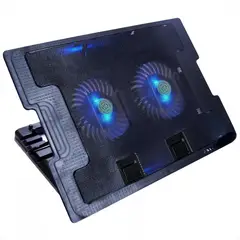 GENERICO - Base Refrigerante Para Portatil Con 2 Ventiladores