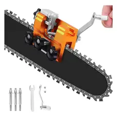 GENERICO - Afilador Motosierra + 5 Cabezales