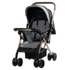EBABY - Coche Para Bebe Mango Reversible Cubrepiés Llantas De Goma