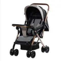 EBABY - Coche Para Bebe Mango Reversible Cubrepiés Llantas De Goma