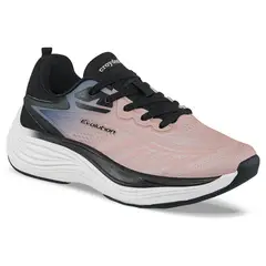 CROYDON - Tenis Running Marbu Rosa-Negro para Mujer