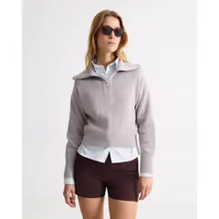 SEVEN SEVEN - Saco Para Mujer Abierto Color Gris Marca 28330674