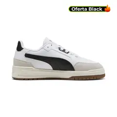 PUMA - Tenis Deportivos Shuffle Original Blanco Para Hombre