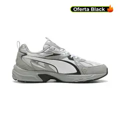 PUMA - Tenis Deportivos Milenio Tech Original Gris Para Hombre