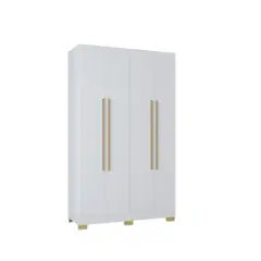 GENERICO - Closet Armario Barcelona 4 Puertas Blanco
