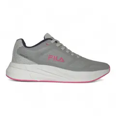 FILA - Tenis Ws Frama Mujer-Gris/Rosado
