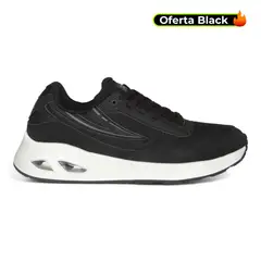 FILA - Tenis Lic Hombre-Negro