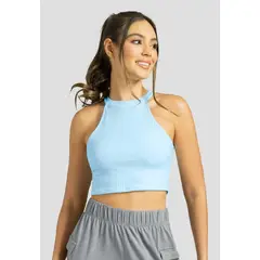 FORMAS INTIMAS - Crop Top Mujer Azul Baby Fi 111703