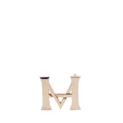 MARIO HERNANDEZ - Hebilla Monograma Piolin Oro Mild Escobado