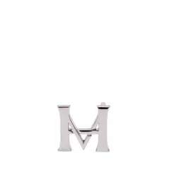 MARIO HERNANDEZ - Hebilla Monograma Piolin Cromo