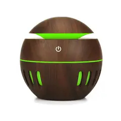 COLME TECHNOLOGY HOME - Difusor Humidificador de Aromaterapia Grano De Madera 130ml