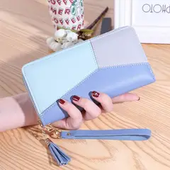 GENERICO - Billetera Cartera De Moda Con Cremallera Para Mujer Elegante