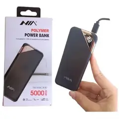 GENERICO - Batería Portátil Power Bank Nia 5000 Mah digital