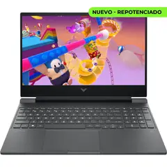 HP - Portátil victus Ryzen 7 7445HS - RAM 16Gb - SSD 512GB -RTX 4050 6gb pantalla 15,6" FHD 144hz.