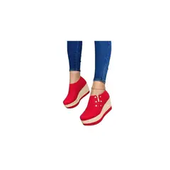 NACIONAL - Lindos Tacones Suela Yute Dama Cómodos