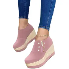 NACIONAL - Lindos Tacones Suela Yute Dama Cómodos