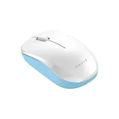 HAVIT - MOUSE INALAMBRICO BLANCO NANO RECEPTOR 1200 DPI 1.5M