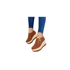 NACIONAL - Lindos Tacones Suela Yute Dama Cómodos