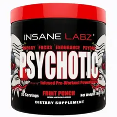 GENERICO - Pre-Entreno Psychotic 35 Servicios Insane Labz
