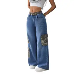 PAATAL - Jean Cargo Animal Print