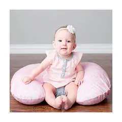 BABY KDS - Cojin almohada lactancia y estimulacion glotoncitos - rosado