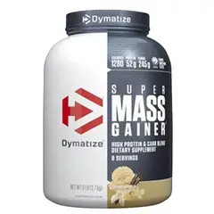 DYMATIZE - Super Mass Gainer 6 lb - Proteina - Vanilla ENVIO RAPIDO