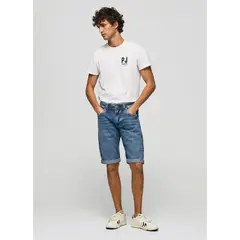 PEPE JEANS - Bermudas para Hombre CASH SHORT denim