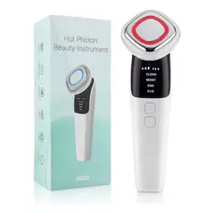 GENERICO - Masajeador Facial Vibración Led