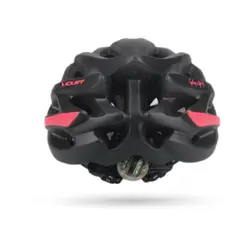 CLIFF - CASCO RACE MTB CON LUZ INTEGRADA NEGRO ROJO