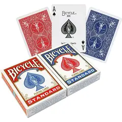 BICYCLE - Baraja De Cartas de poker 4 Unidades