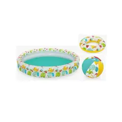 BESTWAY - Piscina Inflable 51124 Animales Marinos 137l