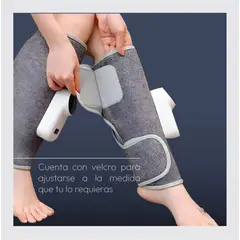 GENERICO - Masajeador de Pantorrillas con Calor Infrarrojo Compresión de Aire y Masaje Rotativo