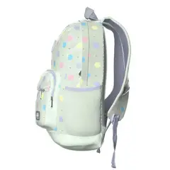 PRIMAVERA - Morral Premium Flower Power Color Dots verde
