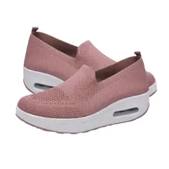 SPORT - Tenis Zapatillas Ultra Livianos Suaves Cómodos Tipo Media Sin Cordón