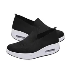 SPORT - Tenis Zapatillas Ultra Livianos Suaves Cómodos Tipo Media Sin Cordón