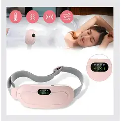 GENERICO - Cinturón Térmico Recargable para Cólicos Menstruales y Dolor Lumbar Alivio con Calor Portátil