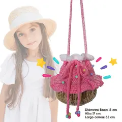 GENERICO - Bolsa cupcake para niñas