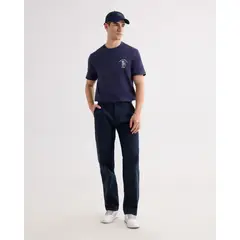 SEVEN SEVEN - Pantalón Chino Corte Recto Para Hombre Azul