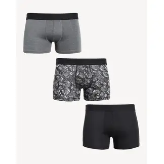 SEVEN SEVEN - Boxer Para Hombre Filete Corto Algodón Color Negro Marca #45000381