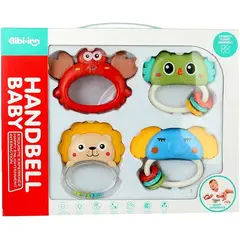 KIDSHOP - Set Kit De Mordedores Y Sonajeros X 4 Unidades JR-064