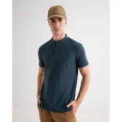 SEVEN SEVEN - Polo Para Hombre Cuello Mao Sin Bolsillo Color Gris Marca #45110906