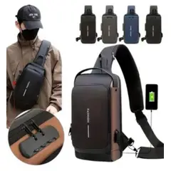 OEM - Bolso de Seguridad Antirrobo Fashion Negro