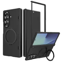 GENERICO - Funda Protectora Bisagra Soporte Compatible Samsung Z Fold 7 Negro