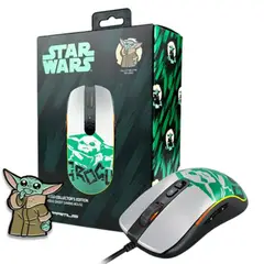 PRIMUS - Mouse Gaming PMO-S203GR Star Wars Grogu BlancoVerde