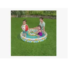 BESTWAY - Piscina Inflable 51124 Animales Marinos 137l