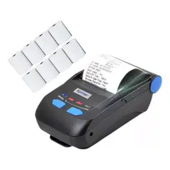 XPRINTER - Impresora Térmica Bluetooth Usb 58mm + 8 Rollos
