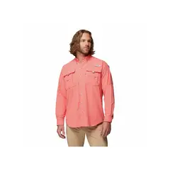 COLUMBIA - Camisa Hombre BAHAMA II LS SHIRT Melon
