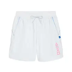 PUMA - Short Blanco Hombre App X Playstation Shorts 6 Wv White 624703-42